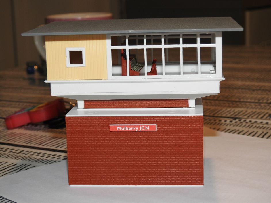 Mulberry Junction signal box Made from a Peco LK-83 kit